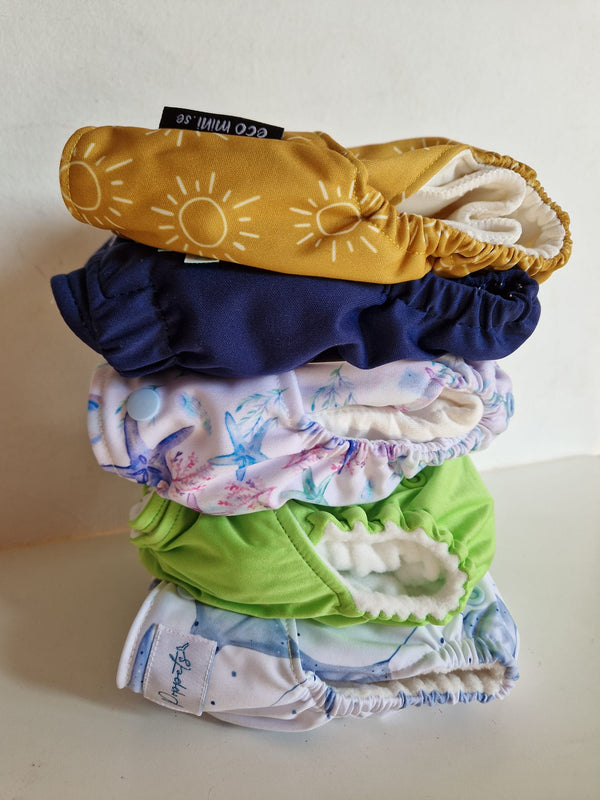 Kit prova 5 pocket organico e microfibra