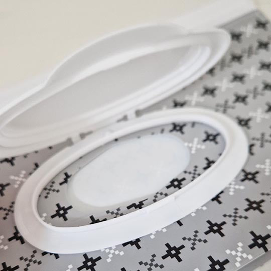 Porta salviette lavabili umidificate in plastica deco