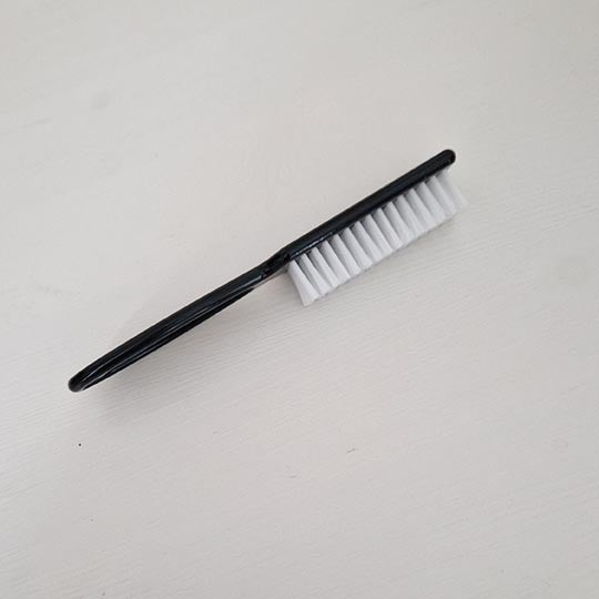 Spazzola pulizia cacca pannolini lavabili nera