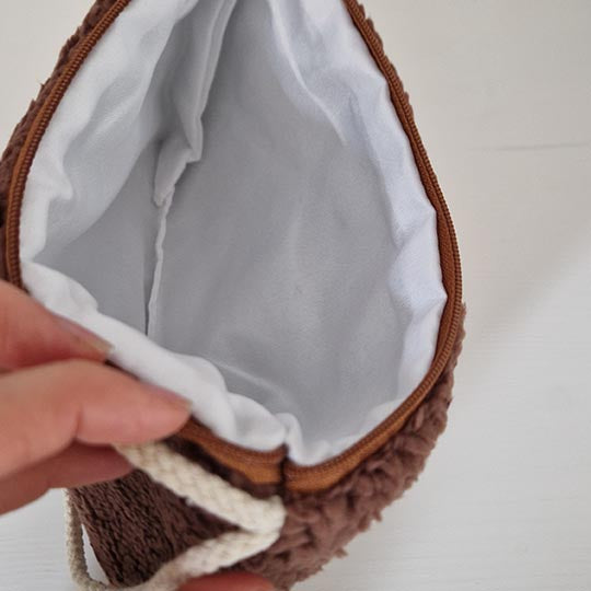 Porta accessori e salviette in tessuto