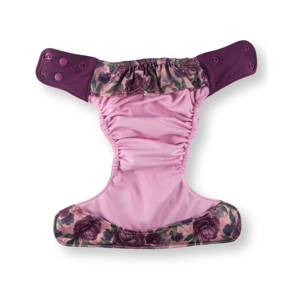 Green Poppy - pocket Coolmax organico rose