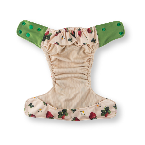 Green Poppy - pocket Coolmax organico fragoline