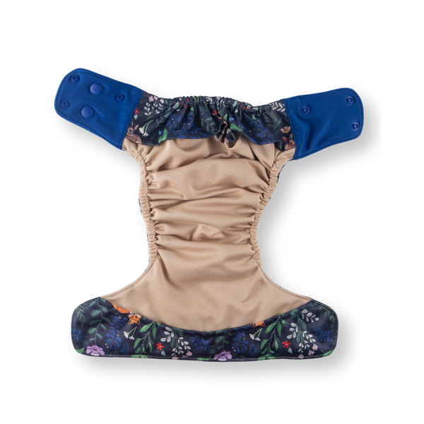 Green Poppy - pocket Coolmax organico bosco incantato