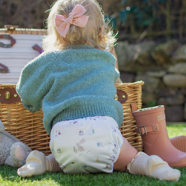 Modern cloth nappies - aio organico Rainbow - Oatmeal