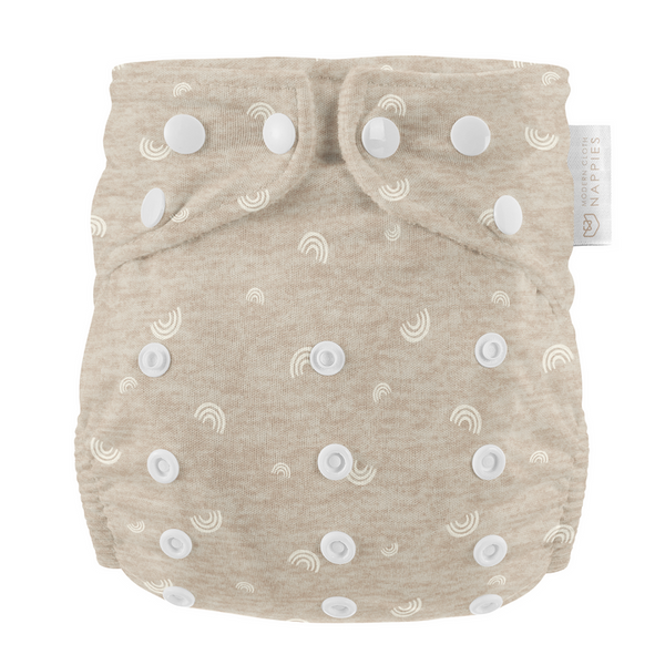 Modern cloth nappies - aio organico Rainbow - Oatmeal