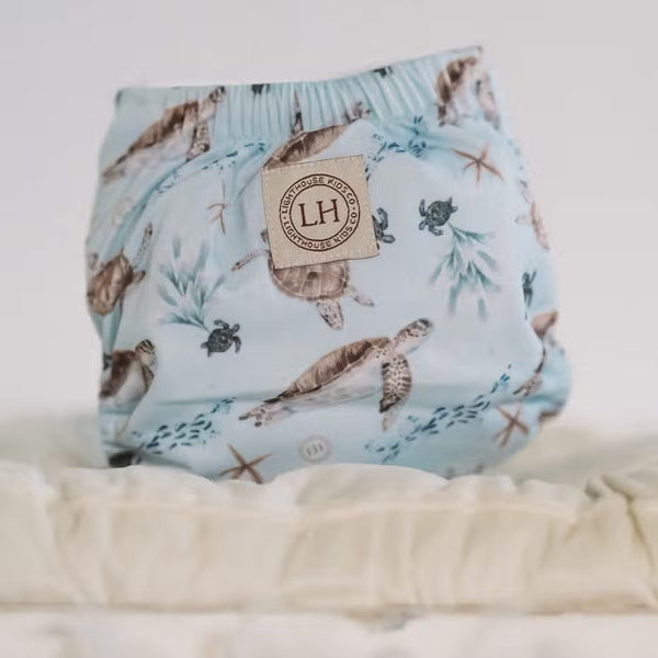 Lighthouse kids - pocket con inserto piegato supreme 7 /25 kg tartarughe