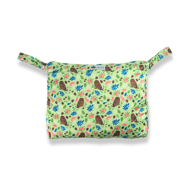 Green Poppy - Medium Wet bag gufo