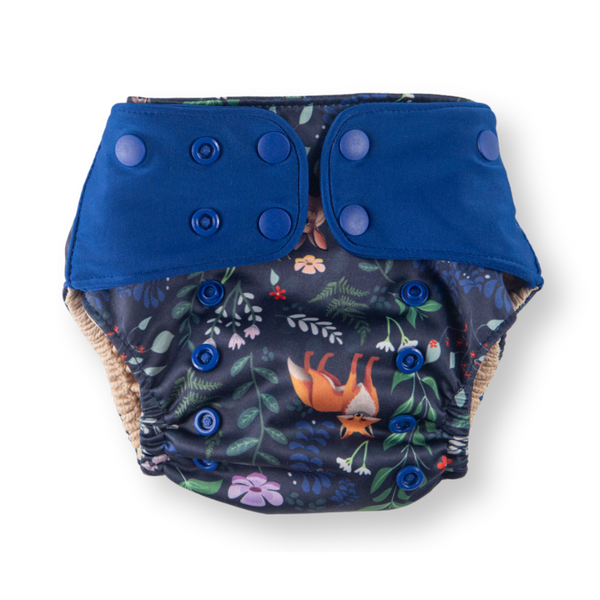 Green Poppy - pocket Coolmax organico bosco incantato