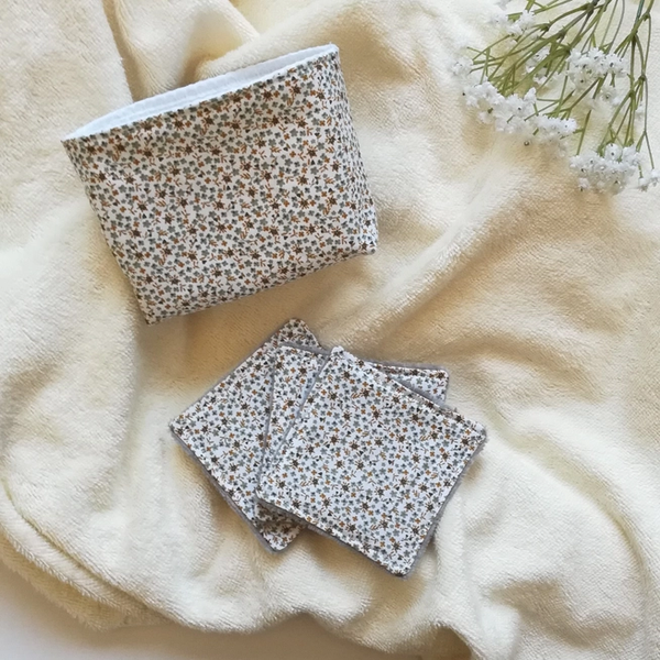 Maison Alice - porta salviette struccanti lavabili o salviette lavabili Romeo