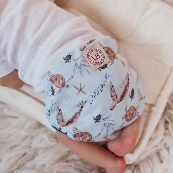 Lighthouse kids - pocket con inserto piegato supreme 7 /25 kg tartarughe