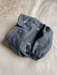 Puppi - cover lana merinos taglia unica - no lanolizzazione- a strappo blu