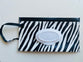 Porta salviette lavabili umidificate in plastica zebra