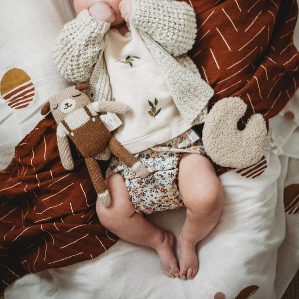 Modern cloth nappies - aio organico Rainbow - Oatmeal
