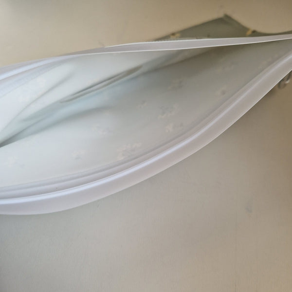 Porta salviette lavabili umidificate in plastica bianco e nero