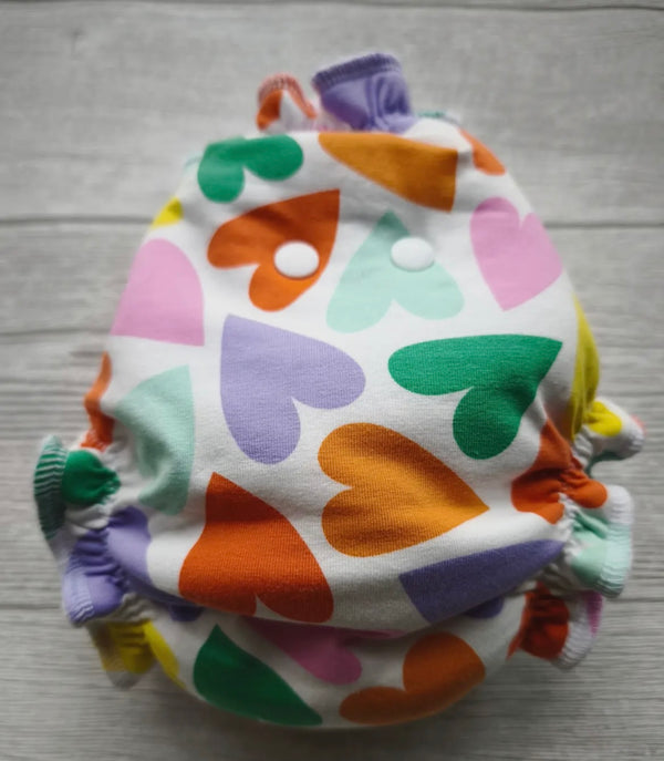 KK - fitted artigianale in bamboo cuori