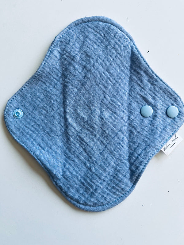 Bloom Pads - regular con imbottitura in mussola organico lilla