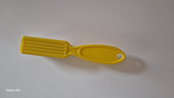 Spazzola pulizia cacca pannolini lavabili gialla