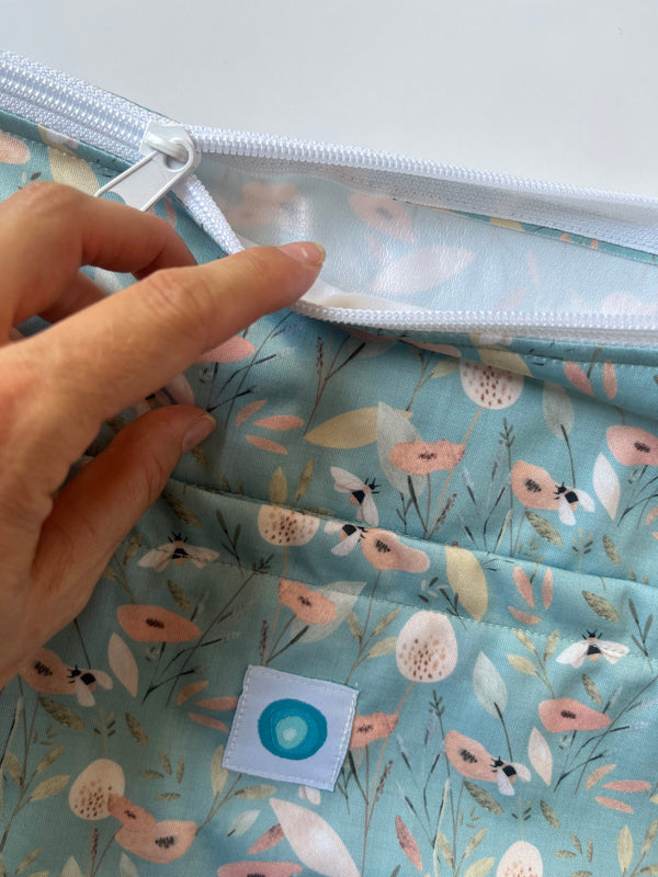 EcoTiny - wet bag media con doppia cerniera api