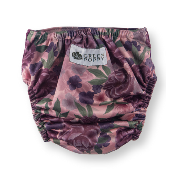 Green Poppy - pocket Coolmax organico rose