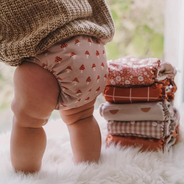 Modern cloth nappies - aio organico Grey Mist