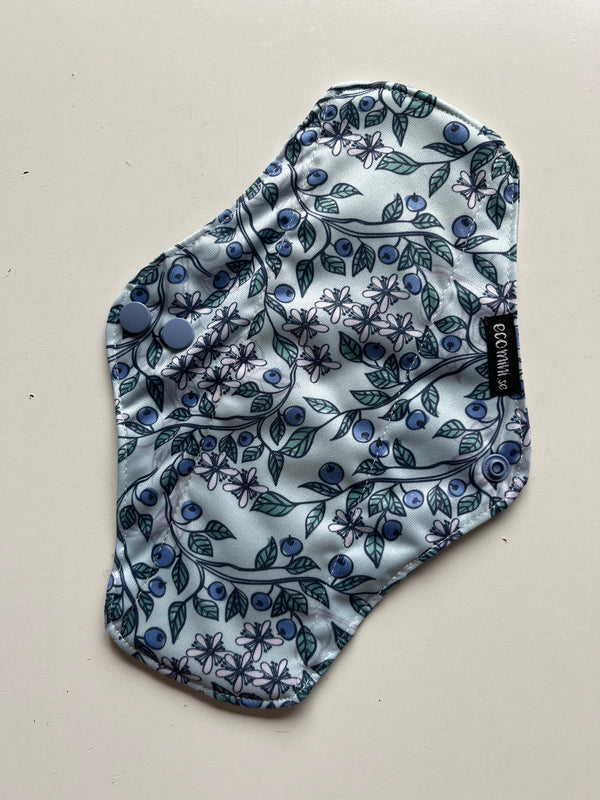 Ecomini - assorbente regular 25 cm DRY-COMFORT mirtilli