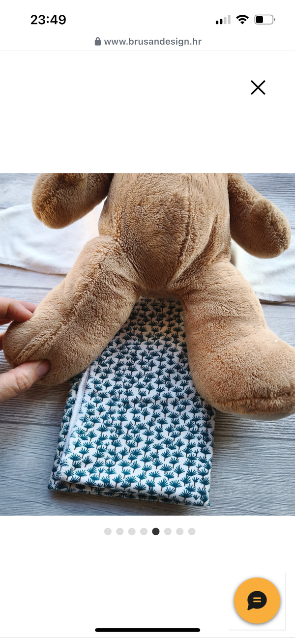 KK - preflat taglia unica in bamboo margherita