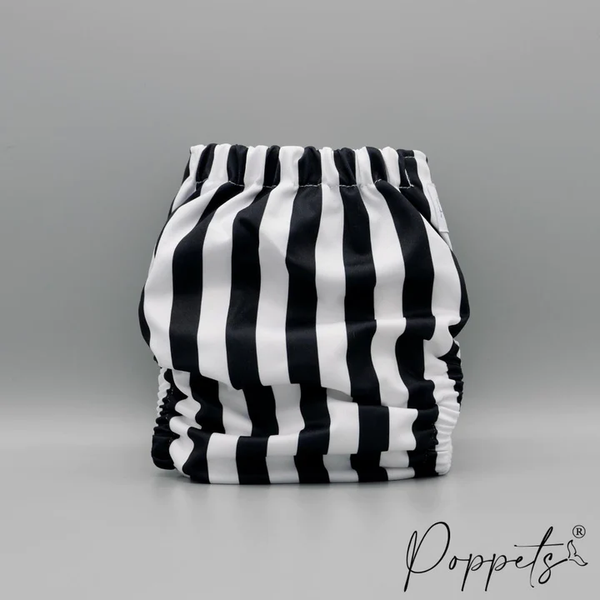 Poppets - pocket righe halloween