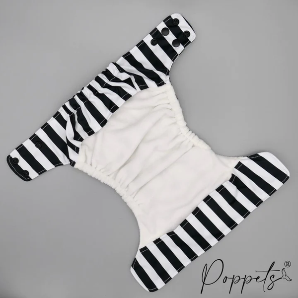 Poppets - pocket righe halloween