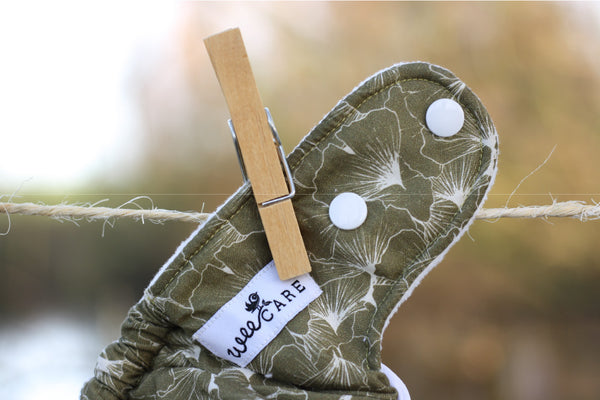 WeeCare - taglia L da 8 + kg gingko forest pannolino lavabile