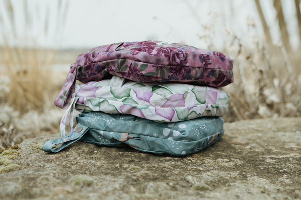 Green Poppy - midi Wet bag foglie verdi