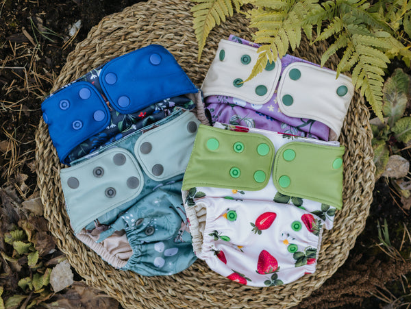 Green Poppy - pocket Coolmax organico fiori