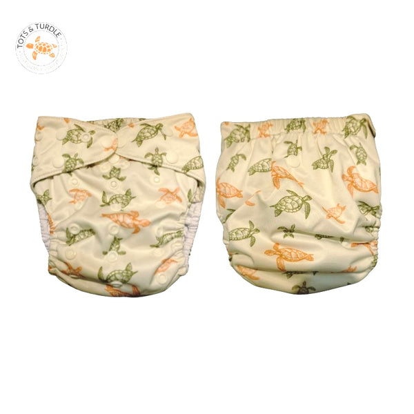Tots&turdle - pannolino organico ai2/pocket tartaruga