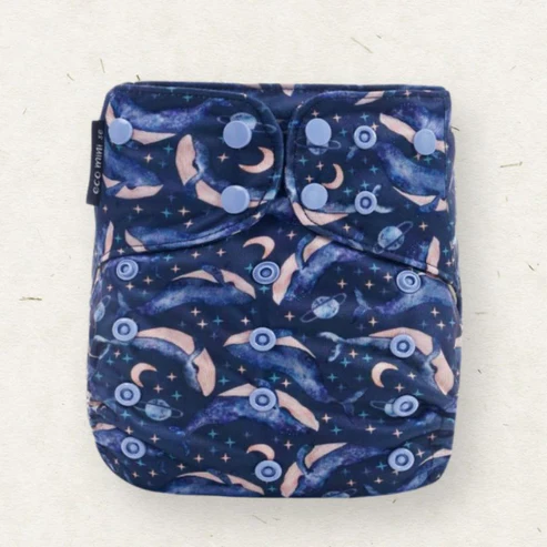 Preordine Ecomini - pocket tasca in cotone balene