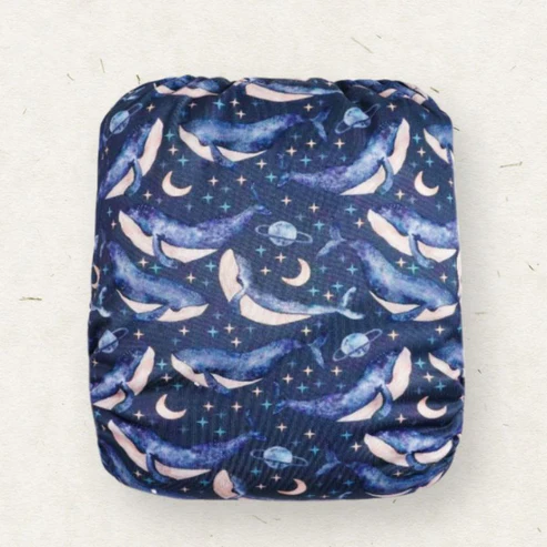 Preordine Ecomini - pocket tasca in cotone balene