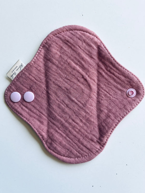 Bloom Pads - salvaslip con imbottitura in mussola organico rosa antico