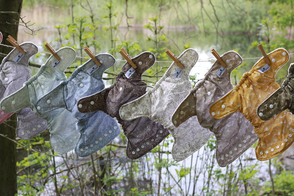 WeeCare - taglia L da 8 + kg branches bright pannolino lavabile