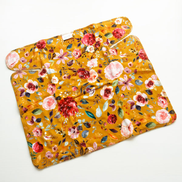 Buuh - tencel preflat fiori dipinti