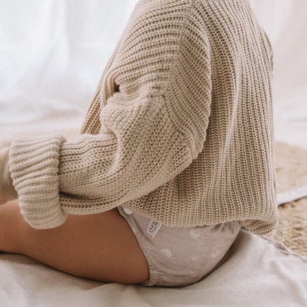 Modern cloth nappies - aio organico Rainbow - Oatmeal