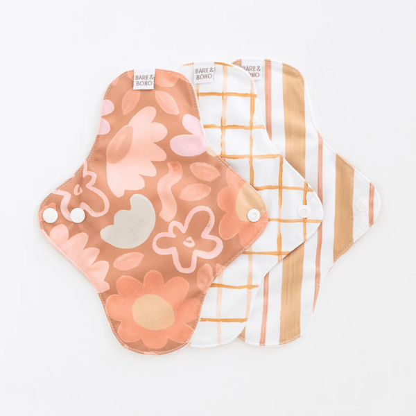 Bare Boho - salvaslip organico fiori grandi