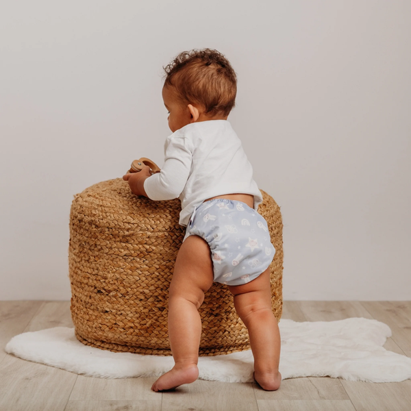 Modern cloth nappies - aio organico Peppa Pig Blue Mix Peppa & Friends