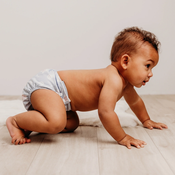 Modern cloth nappies - aio organico Peppa Pig Blue Mix Peppa & Friends