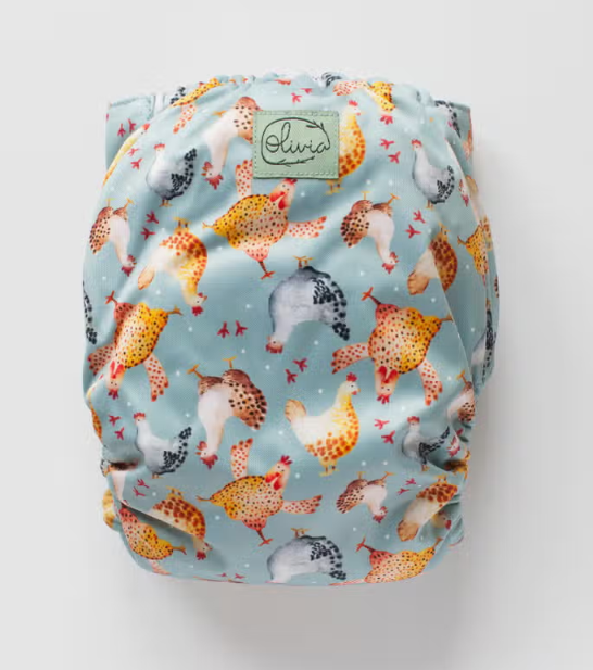 Olivia - narrow slim gallina bottoni