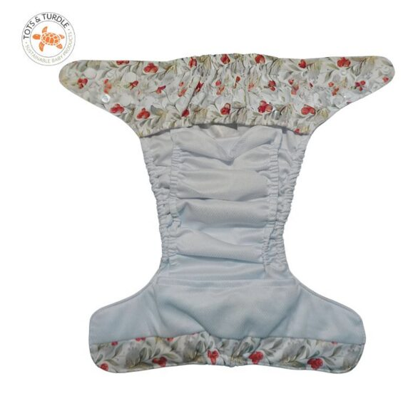 Tots&turdle - pannolino organico ai2/pocket mirtillo rosso