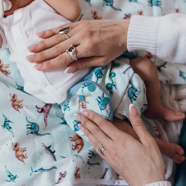 Lighthouse - Inserto a scatto per pannolini in tessuto dinosauro