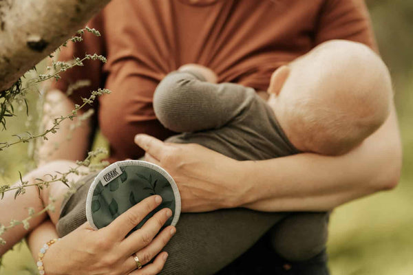 Elskbar - 2 coppette assorbilatte lavabili dente di leone