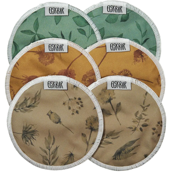 Elskbar - 2 coppette assorbilatte lavabili dente di leone