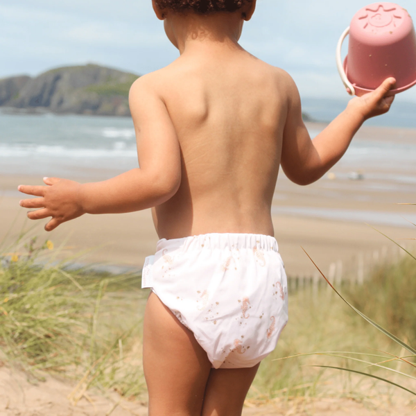 Modern cloth nappies - costume taglia unica cavalluccio marino