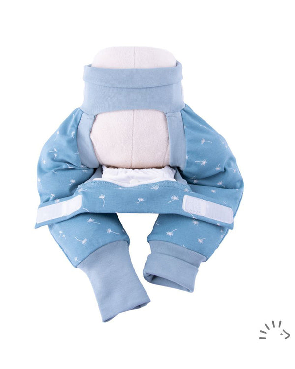 Popolini - Pantaloni per Elimination Comunication - taglia 62 / 68 azzurro