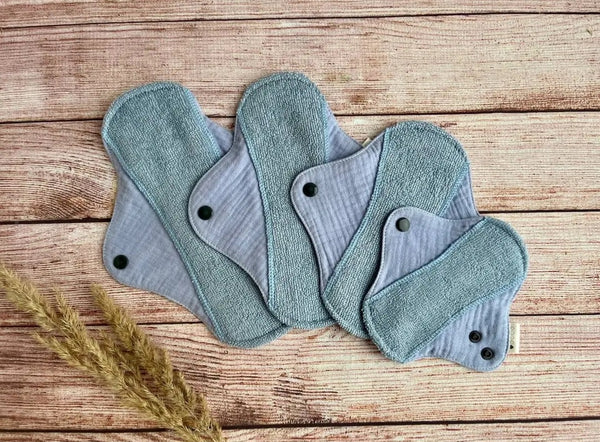 Bloom Pads - salvaslip con imbottitura in mussola organico verde