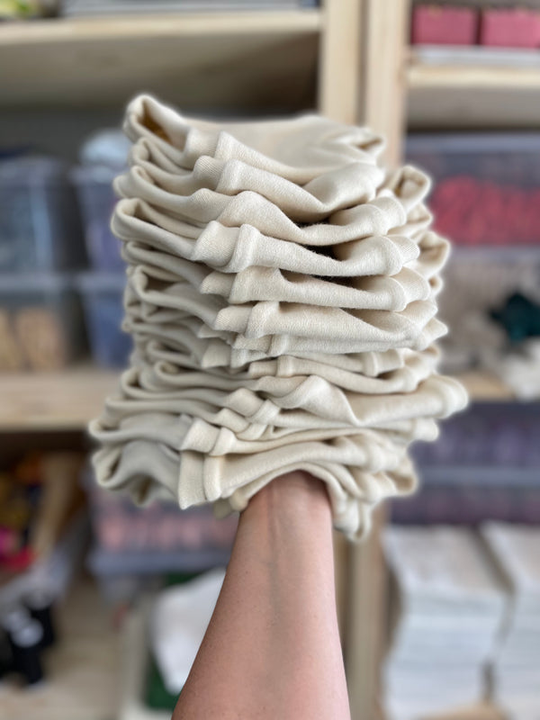 Rainbow Waters - cover copri pannolino in lana merinos taglia L